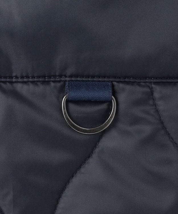 J.PRESS YORK STREET 【UNISEX】キルティング シャツジャケット ネイビー系