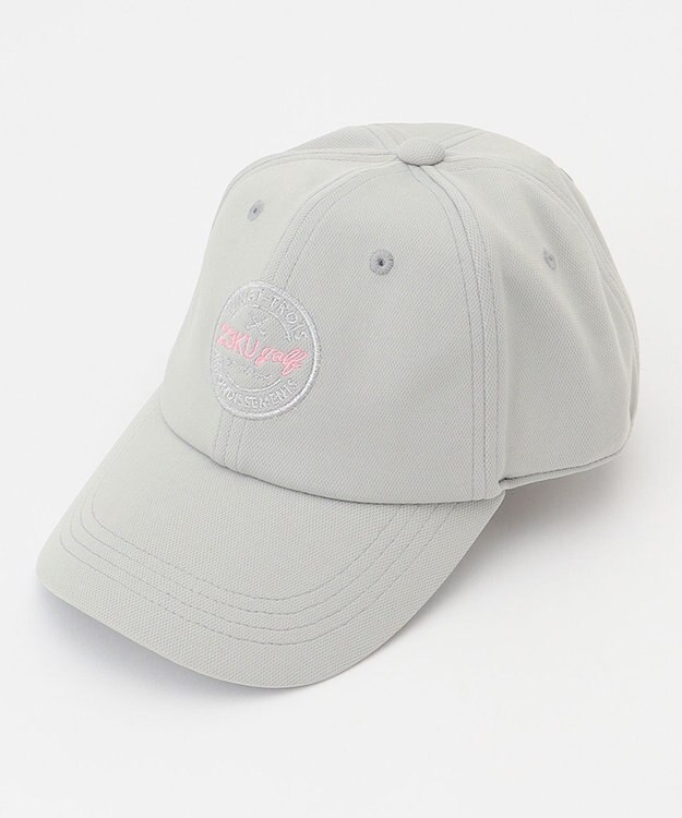 23区GOLF 【WOMEN】キャップ サイズ調整可能 春夏にぴったり どこでも着用できるシンプルさ◎ ライトグレー系