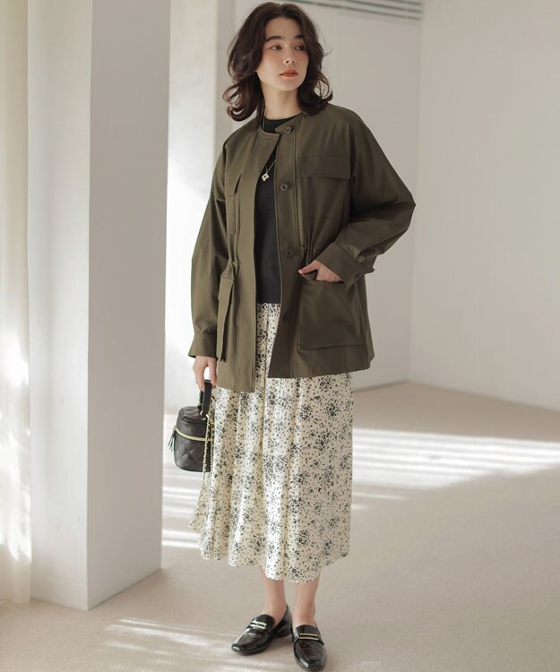 組曲 【先行予約】リップストップ ジャケット カーキグレー系