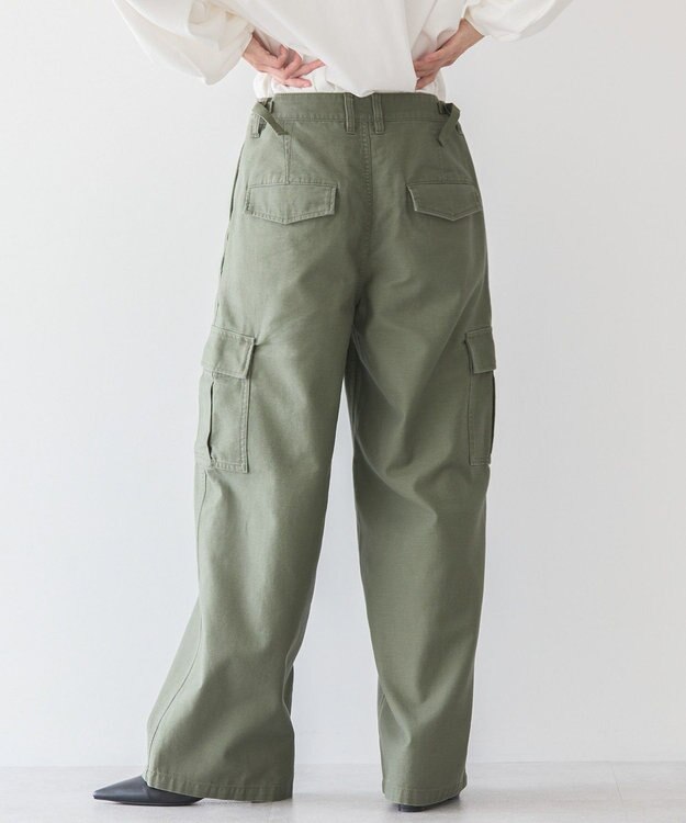 AMERICAN HOLIC 綿スラブカーゴパンツ Khaki