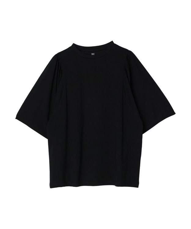 Green Parks 汗じみ防止袖ギャザープルオーバー Off White