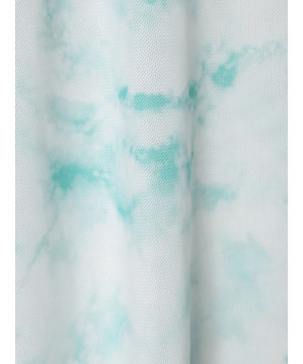 Green Parks クルーネックアソート柄シアープルオーバー Green