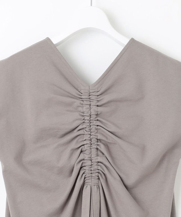 23区 L 【SLOW/一部店舗限定】コンパクトインレー ワンピース グレージュ