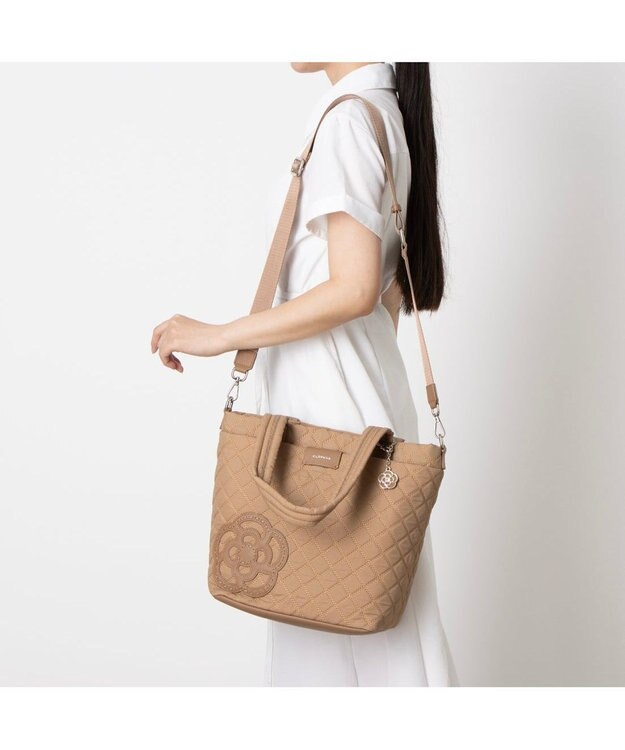 CLATHAS カペラ 2WAYトートバッグ ベージュ