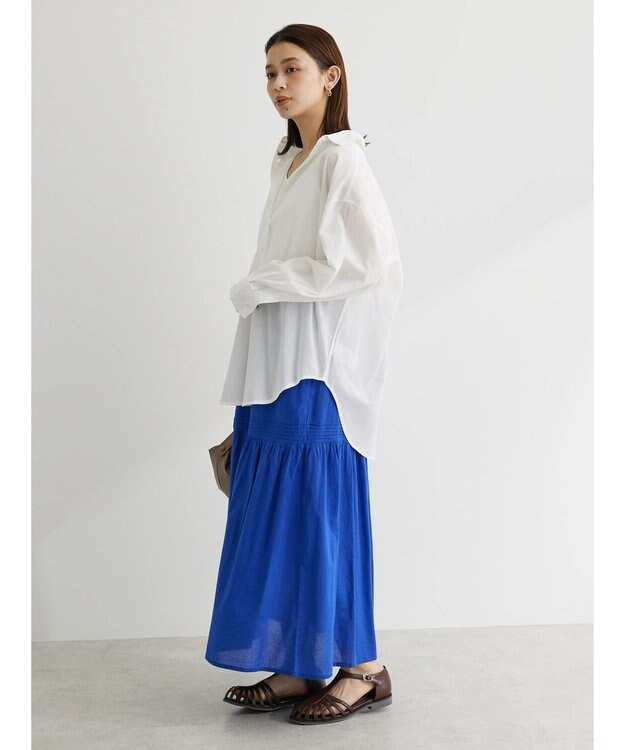 Green Parks ローンオーバーシャツ Off White