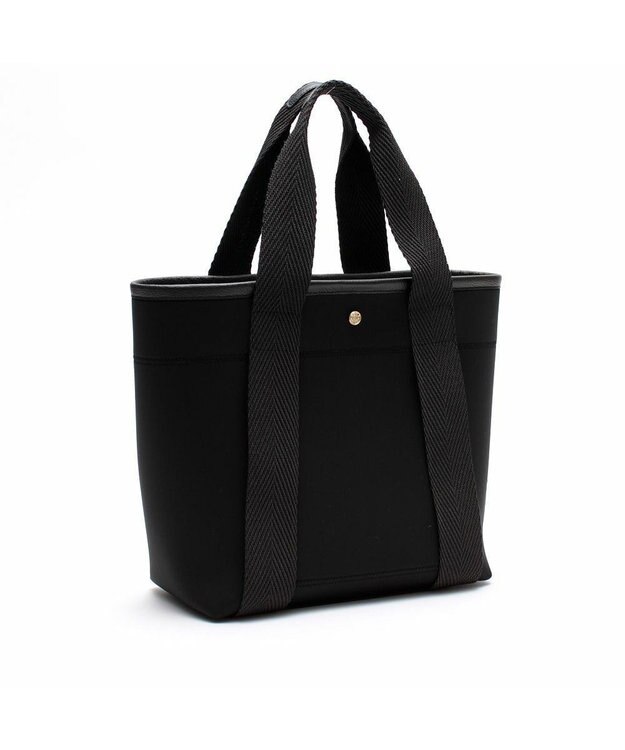 A.D.M.J. 【魔法の様に軽い】マジックライト/イタリアンファブリックステッチ刺しゅうデイリートートM ブラック