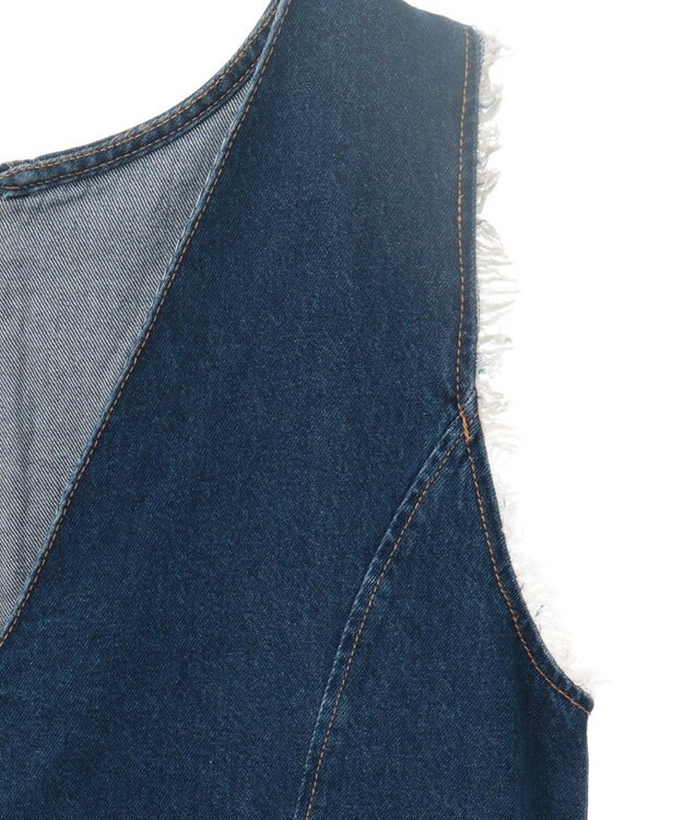 Green Parks ２ｗａｙデニムベスト Indigo
