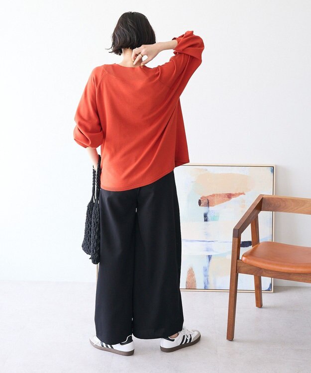CRAFT STANDARD BOUTIQUE ワイドオーバルパンツ Black