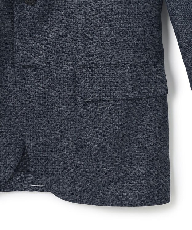 J.PRESS MEN 春夏の上質ジャケット【NEW SATGE】エレガントサマーメッシュ ジャケット ブルー系