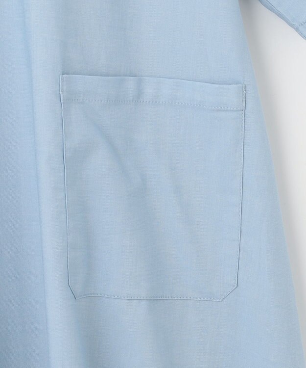 SHARE PARK LADIES 【UVカット・撥水・ストレッチ】ストレッチデニムライト ワンピース サックスブルー系