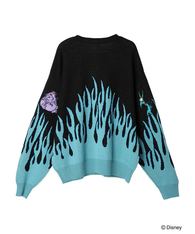 Green Parks Ｖｉｌｌａｉｎｓ／デザインニットプルオーバー Blue