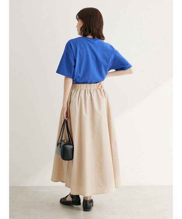 Green Parks ・ＥＬＥＮＣＡＲＥ　ＤＵＥ　タフタフレアスカート Beige