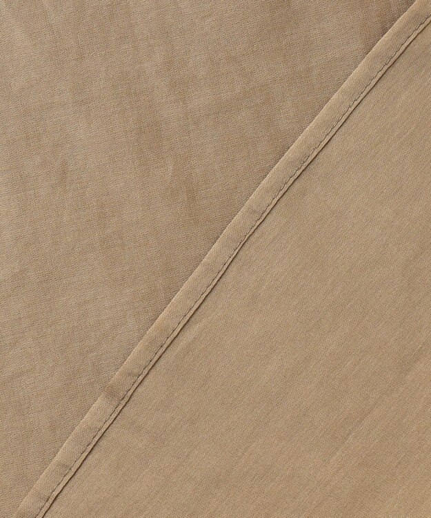 自由区 S エアリーローンプレーン ブラウス ベージュ