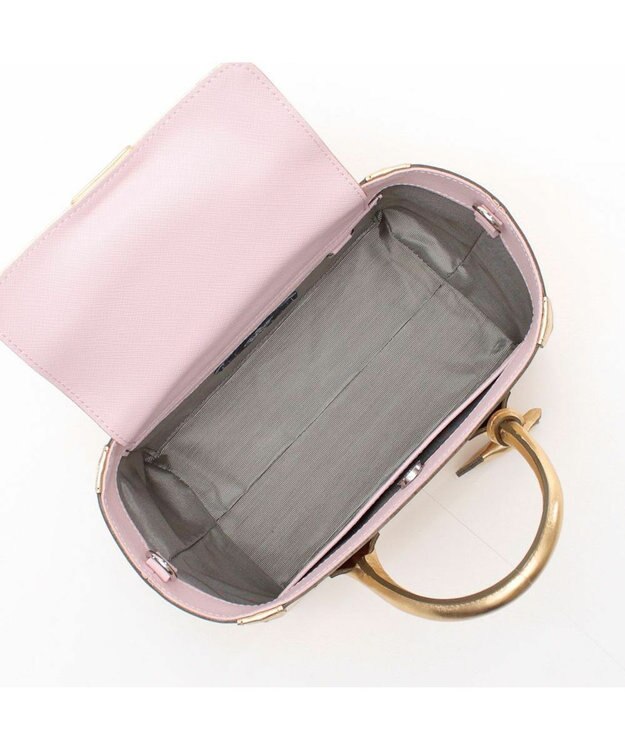 A.D.M.J. エリーゼ180mm マイクロミニトートバッグ シルバー