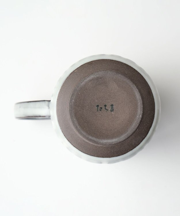 たち吉 【たち吉】粉引しのぎマグ（ストライプ）〈１個〉波佐見焼 キナリ