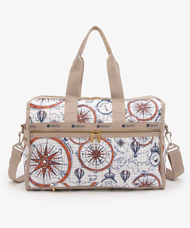 LeSportsac DELUXE MED WEEKENDER/トラベルコンパス トラベルコンパス