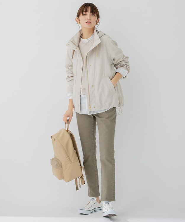 23区 LIMONTA ナイロン バックパック ベージュ系