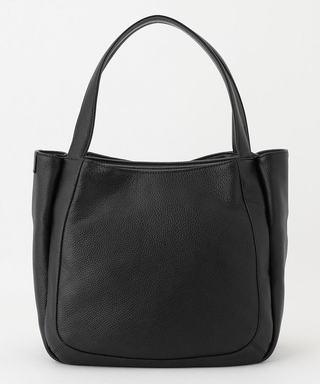 Y'SACCS シュリンクレザートート Mサイズ ブラック