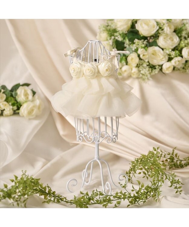 PET PARADISE cherircouture チュールビスチェ 小型犬 ホワイト