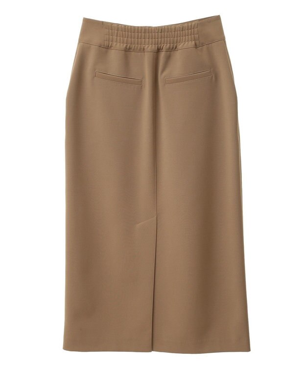 YECCA VECCA タイトロングスカート Gray Beige