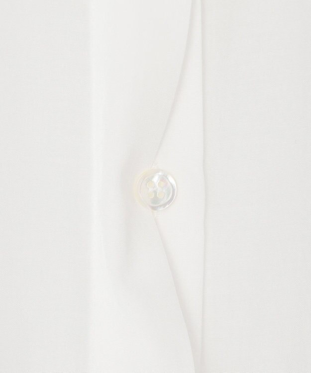 BEIGE， GALENA / コットンレースバンドカラーシャツ Off