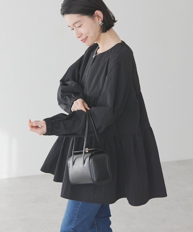 AMERICAN HOLIC ティアードブルゾン Black