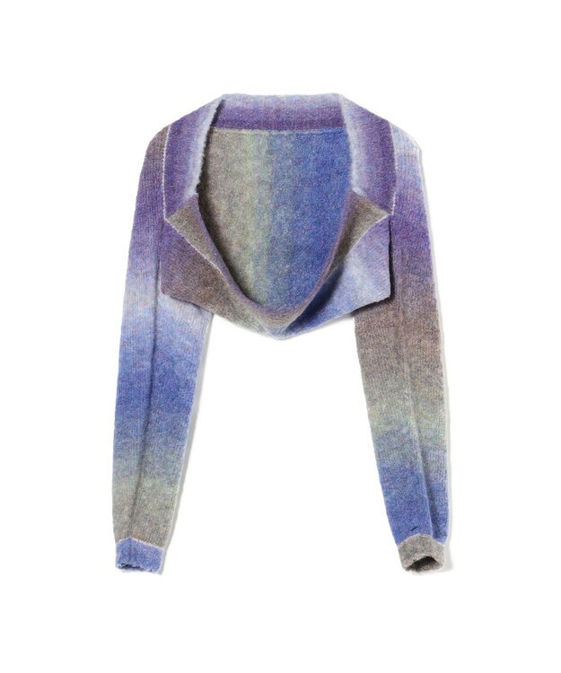 Chacott ニットアームカバー パープルグラデーション