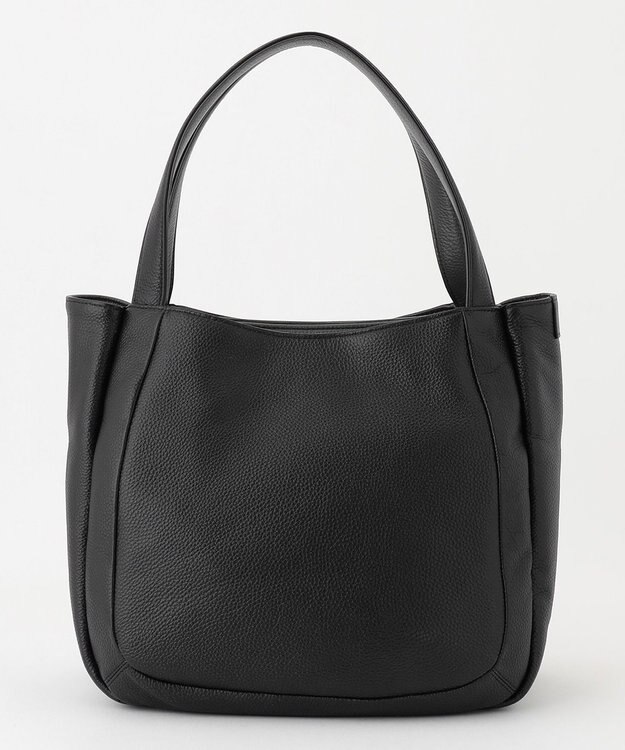 Y'SACCS シュリンクレザートート Mサイズ ブラック