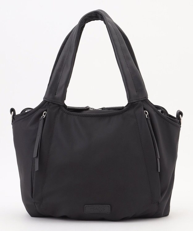 Y'SACCS ふんわりラウンド2WAYトート Sサイズ ブラック