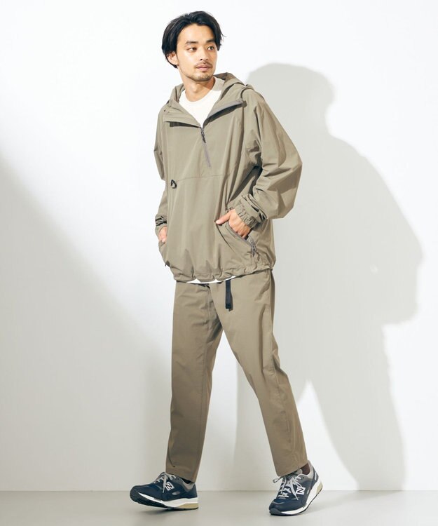 SHARE PARK MENS 【UNISEX】撥水加工 フレックスコンフィスラックス カーキ