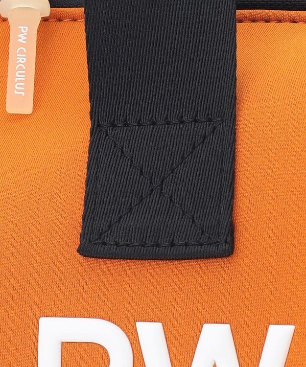 PW CIRCULUS 【UNISEX】PW ロゴ ボストンカートバッグ ゴルフ オレンジ系