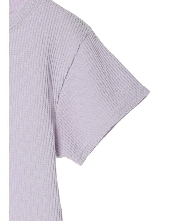 earth music&ecology ワッフルＴｅｅ Lavender