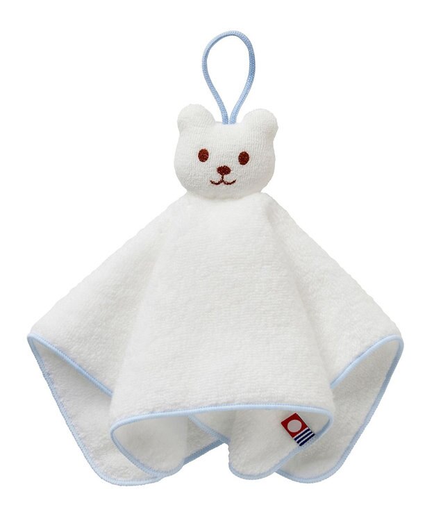 MIKI HOUSE HOT BISCUITS 【ミキハウス】 無撚糸バスポンチョギフトセット【BOX付き】 ブルー