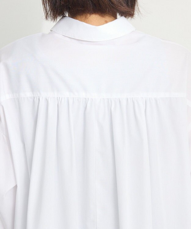 CRAFT STANDARD BOUTIQUE シワ軽減 /イージーケアシャツワンピース Off White