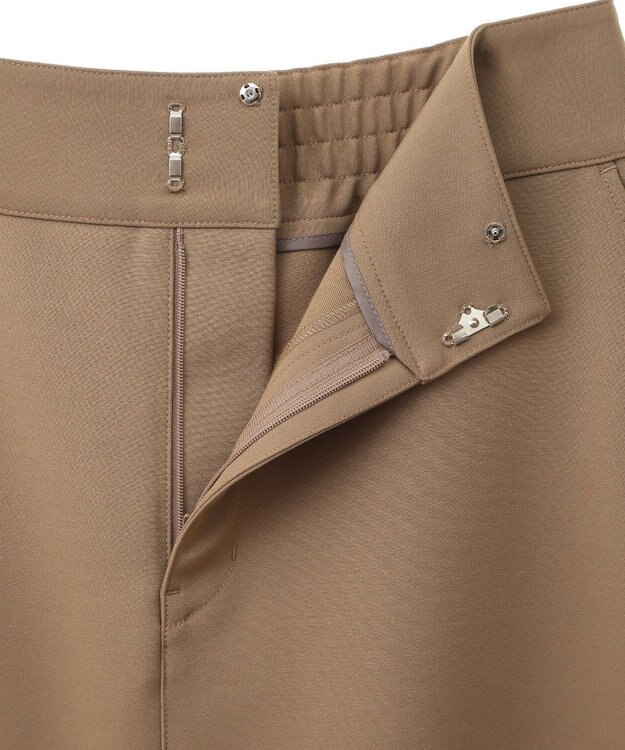 YECCA VECCA タイトロングスカート Gray Beige