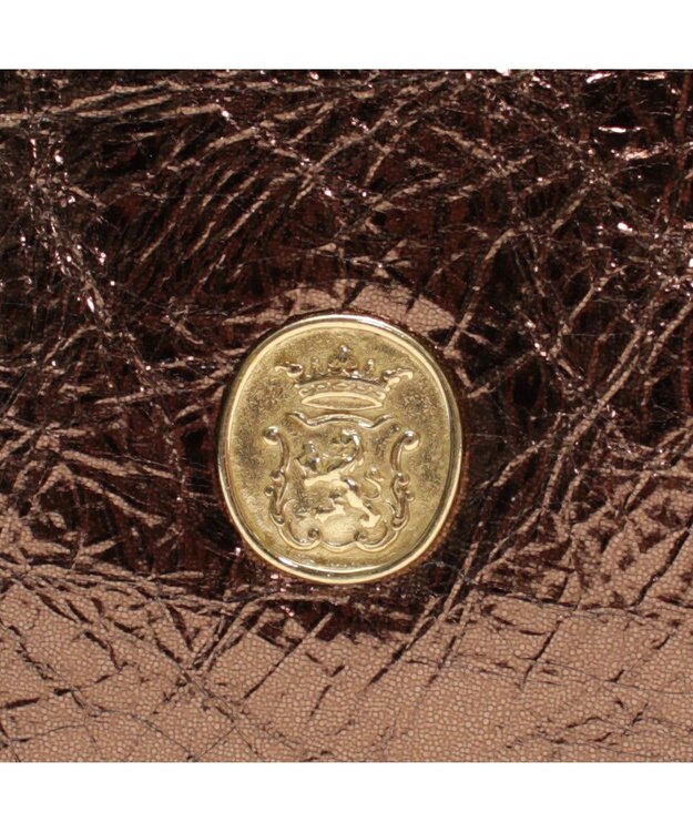 A.D.M.J. 【牛革】クラックメタル/イタリアンレザー前金具付トートL ブロンズ