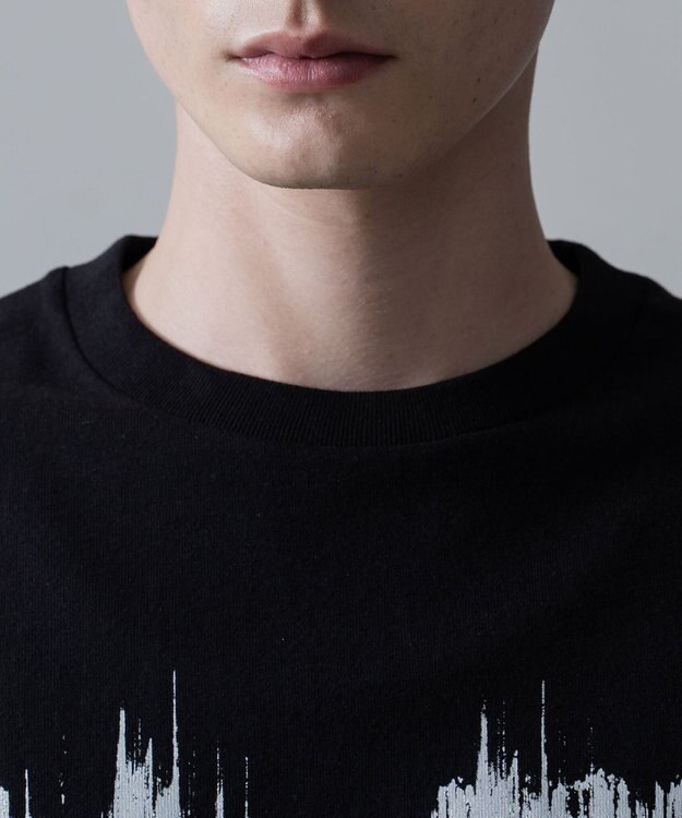 WEGO シルバープリントT（SS） ブラック