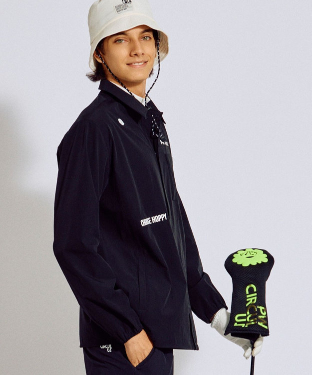 PW CIRCULUS 【今が旬！秋の軽量アウター】【MEN】CPOジャケットシャツ ゴルフ ブラック系