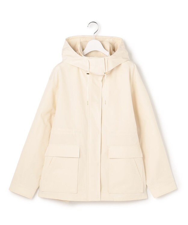 23区 【先行予約】マットエアリータフタ 2WAY ブルゾン アイボリー系