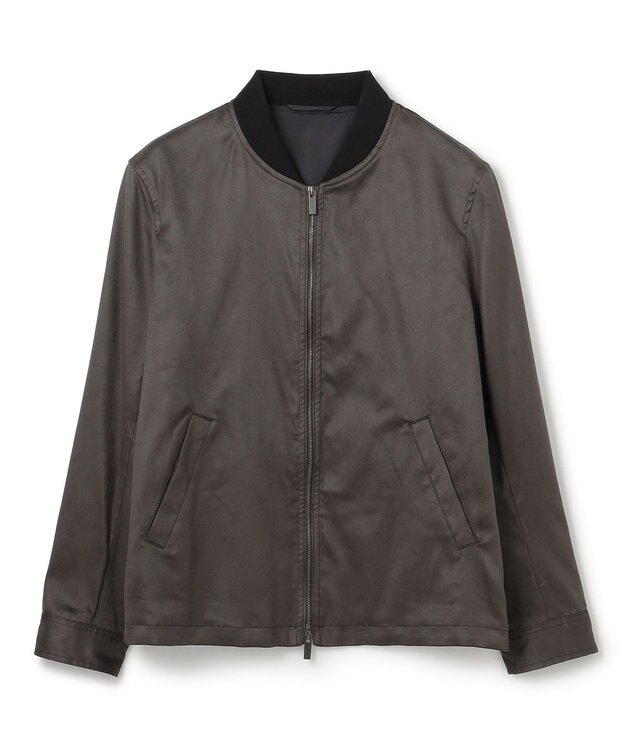 JOSEPH HOMME コマスエード　MA-1 グレー系