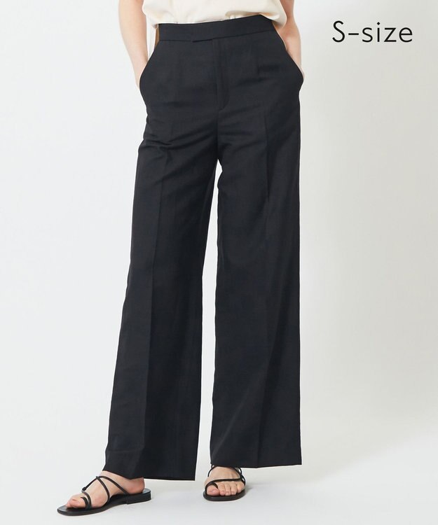 BEIGE， 【S-size】WISTERIA / ワイドパンツ Navy