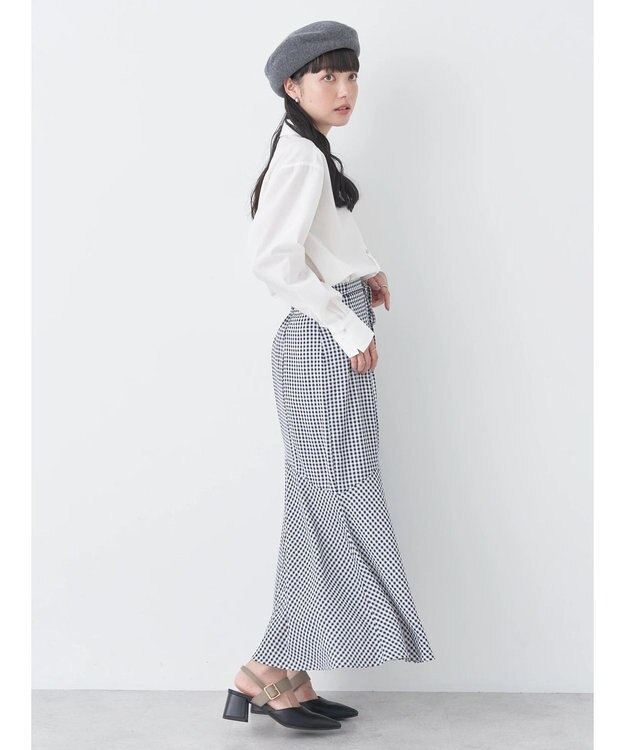 earth music&ecology レギュラーカラーシャツ Off White