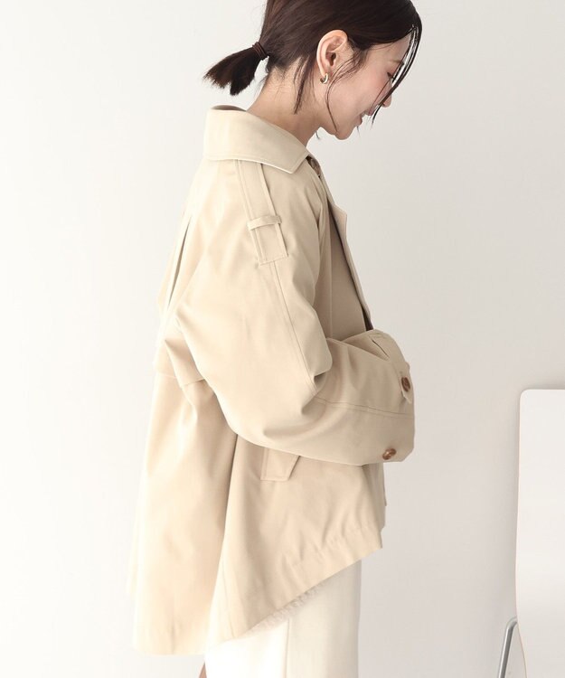 AMERICAN HOLIC 【先行予約】ショートトレンチコート Beige