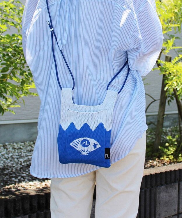 ROOTOTE 2532【ミニトート】CJ.ベビールー.ニット.フジ-A 01：ブルー