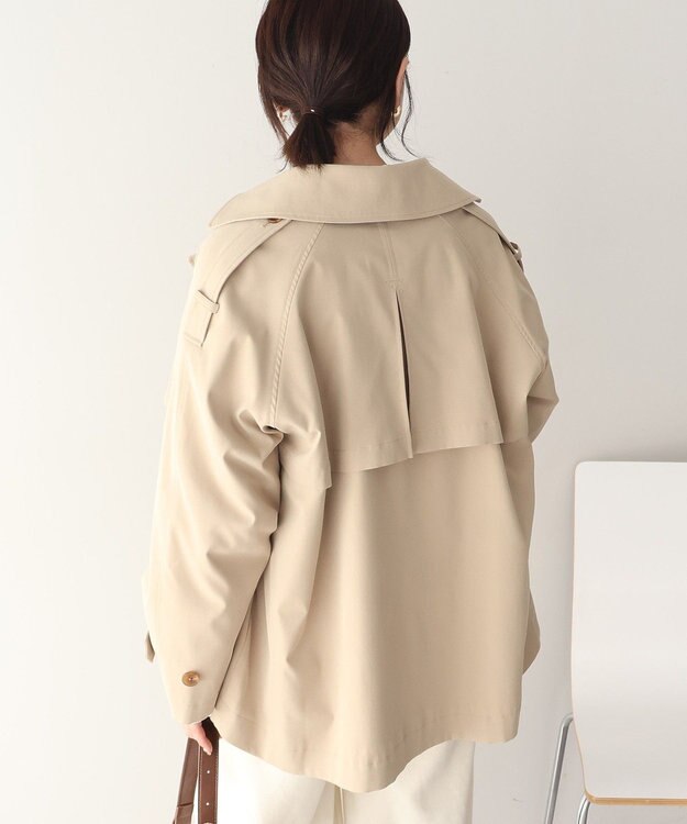 AMERICAN HOLIC 【先行予約】ショートトレンチコート Beige