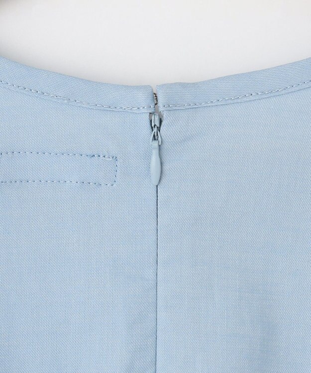 SHARE PARK LADIES 【UVカット・撥水・ストレッチ】ストレッチデニムライト ワンピース サックスブルー系