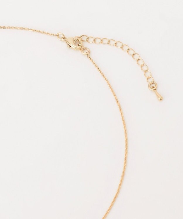 ANY パールリングワントップネックレス ライトゴールド