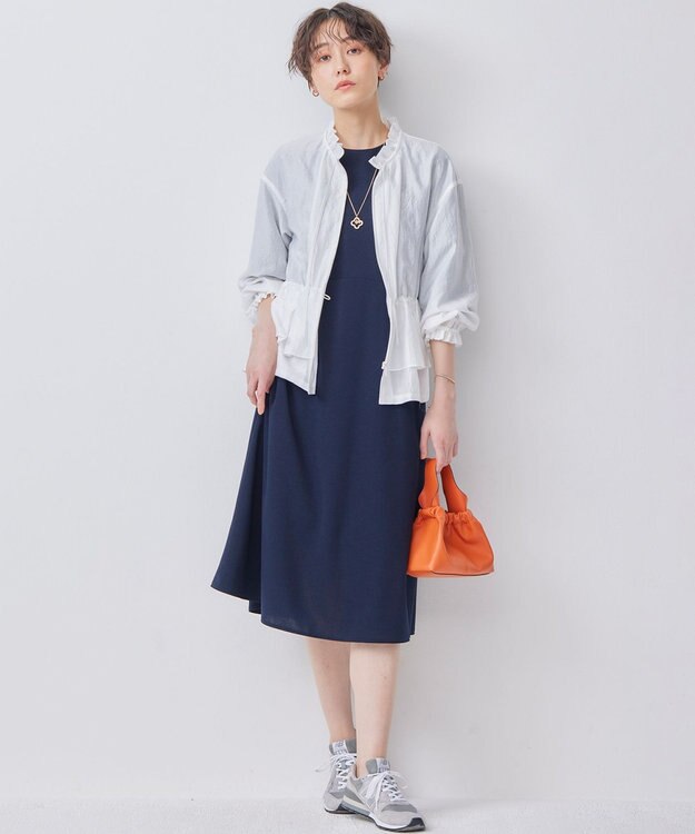 組曲 ライトアムンゼンジャージー ワンピース ネイビー系