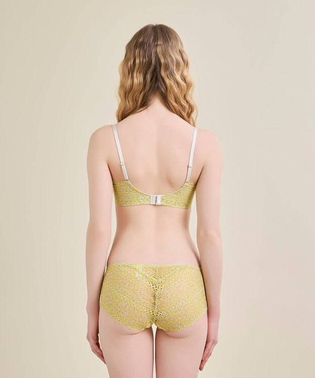 une nana cool 【リニューアル】364ブラ レース MADE WITH LIBERTY FABRIC ライトベージュ