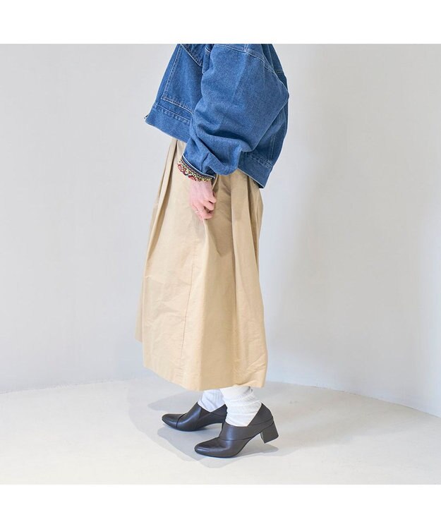 ing <ing>バブーシュパンプス ダークブラウン